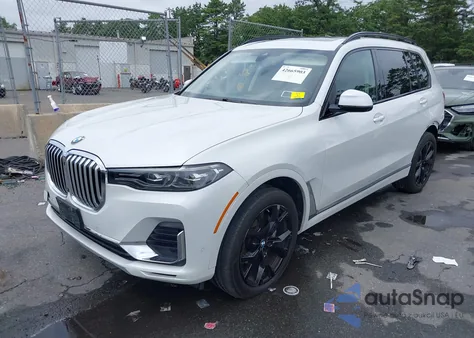 2022 BMW X7 xDrive40I из США, поврежденный, VIN 5UXCW2C04N9M23362